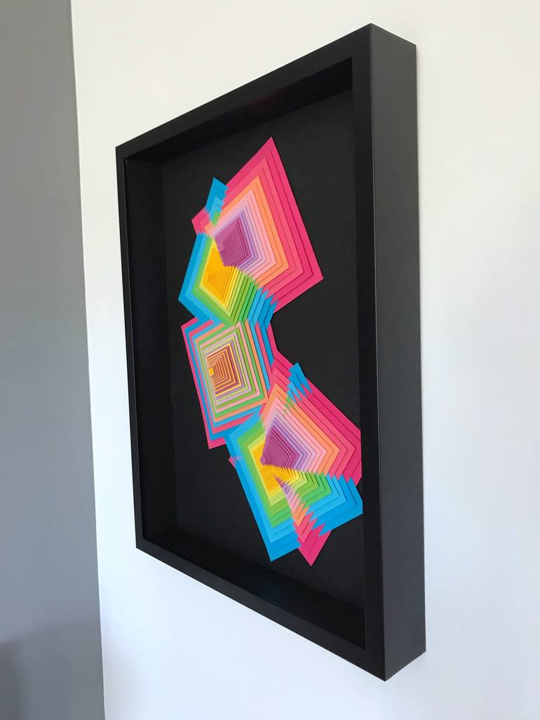 Original Geometric Sculpture by Chloë Natalia