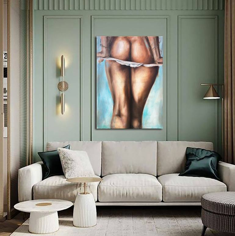 Original Nude Painting by ilya nimo
