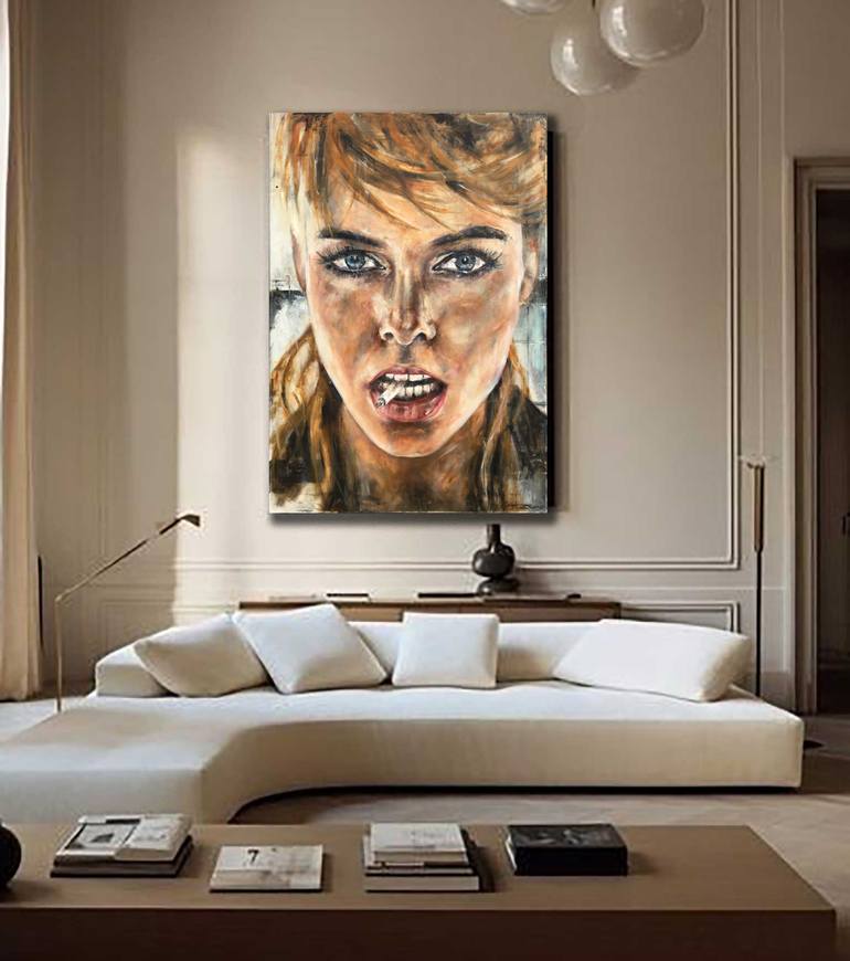Original Conceptual Women Painting by Ilya Nimo