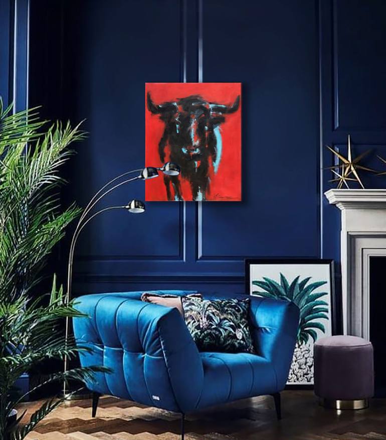 Original Figurative Animal Painting by Ilya Nimo