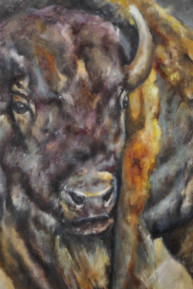 Original Conceptual Animal Painting by Ilya Nimo