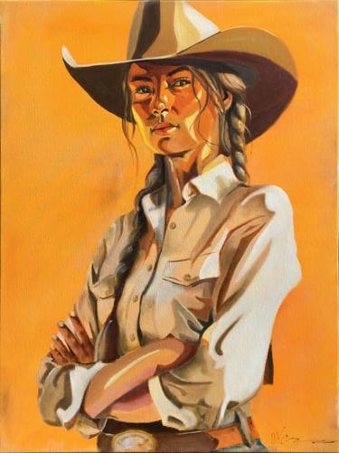 Original Conceptual Women Painting by Ilya Nimo