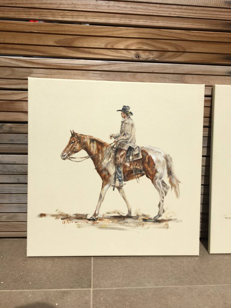 Original Conceptual People Painting by Ilya Nimo