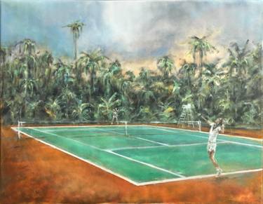 Original Conceptual Sports Painting by Ilya Nimo