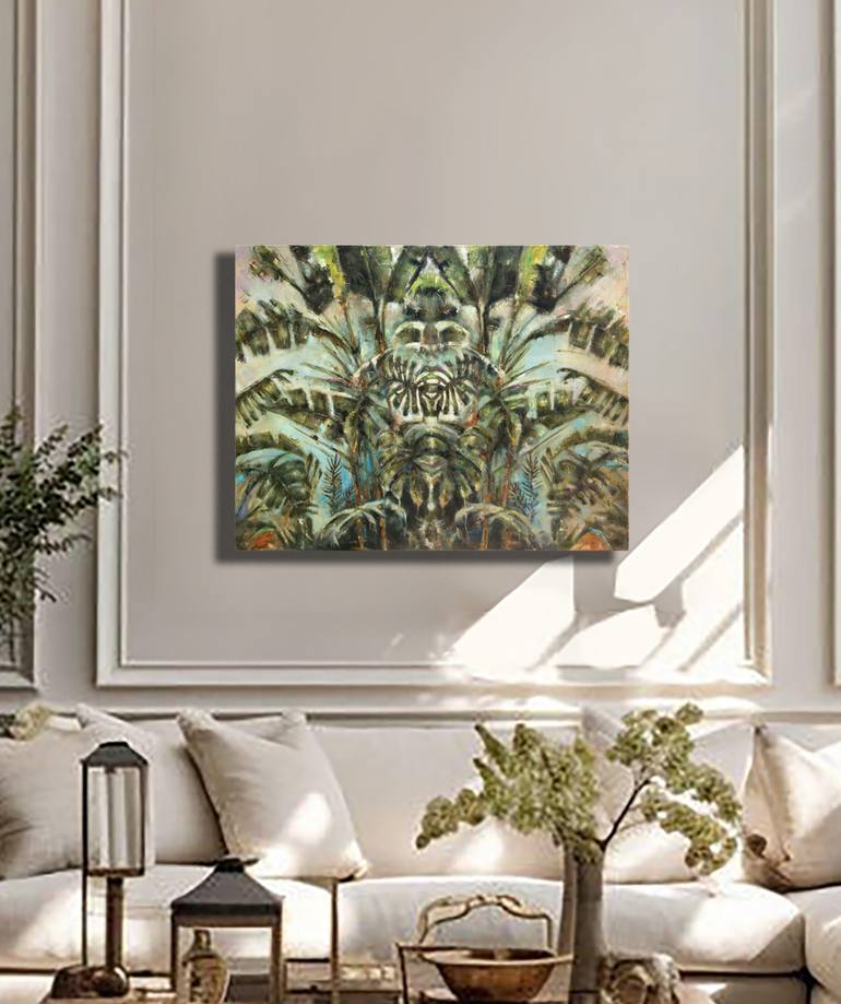 Original Contemporary Botanic Painting by Ilya Nimo