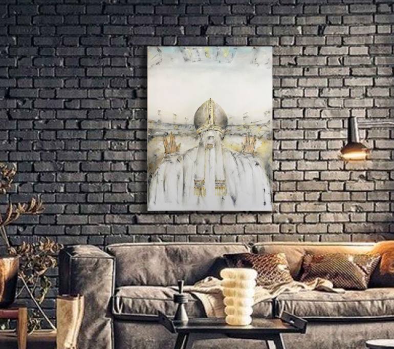 Original Figurative Religion Painting by Ilya Nimo