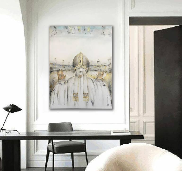 Original Figurative Religion Painting by Ilya Nimo