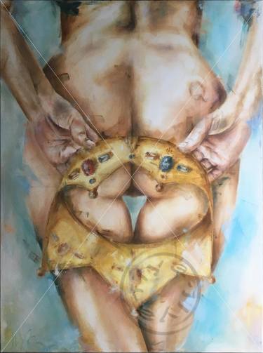 Original Conceptual Nude Paintings by ilya nimo