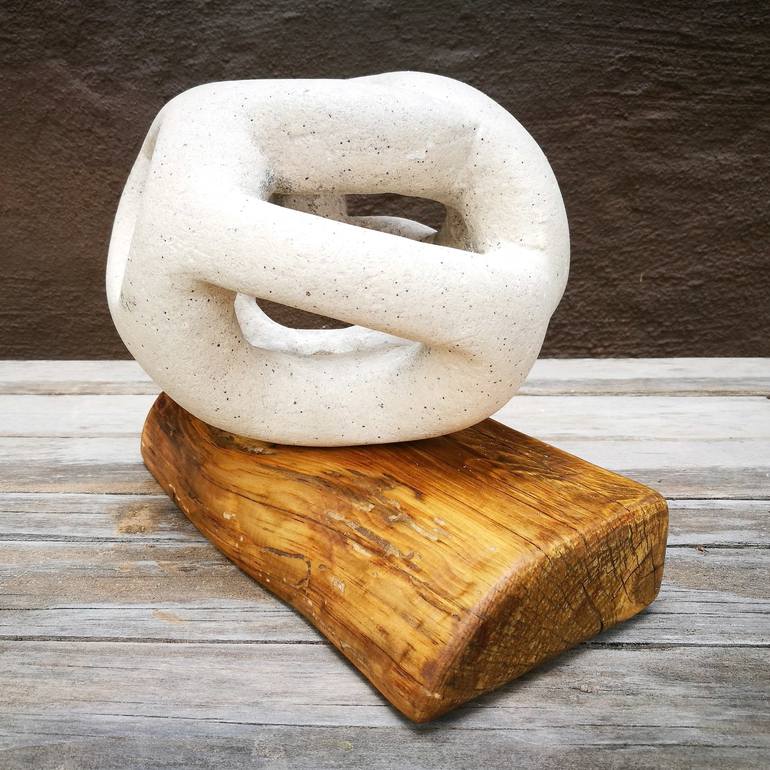 Original Abstract Nature Sculpture by Alberto Urra