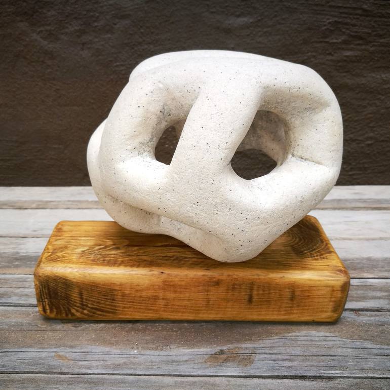 Original Abstract Nature Sculpture by Alberto Urra