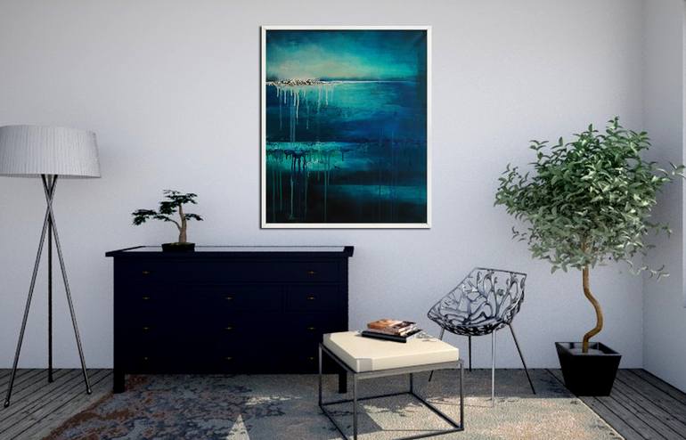 Original Abstract Painting by Karolina Masiewicz