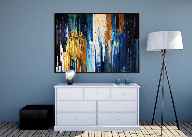 Original Abstract Painting by Karolina Masiewicz