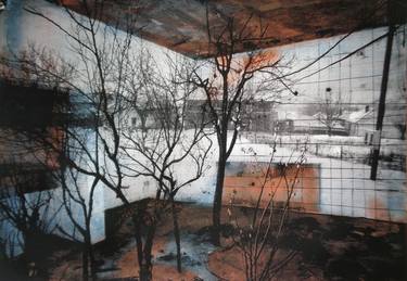 Print of Surrealism Landscape Printmaking by Jovana Mitrovic