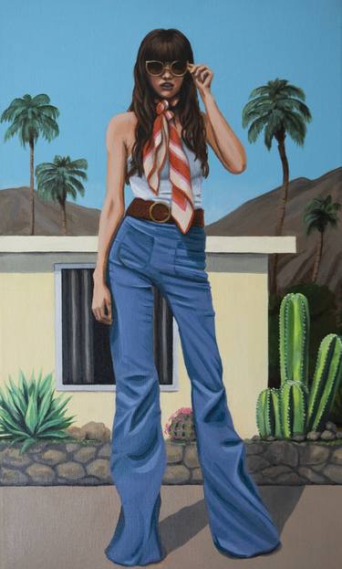 Original Fashion Paintings by Pen Slaney