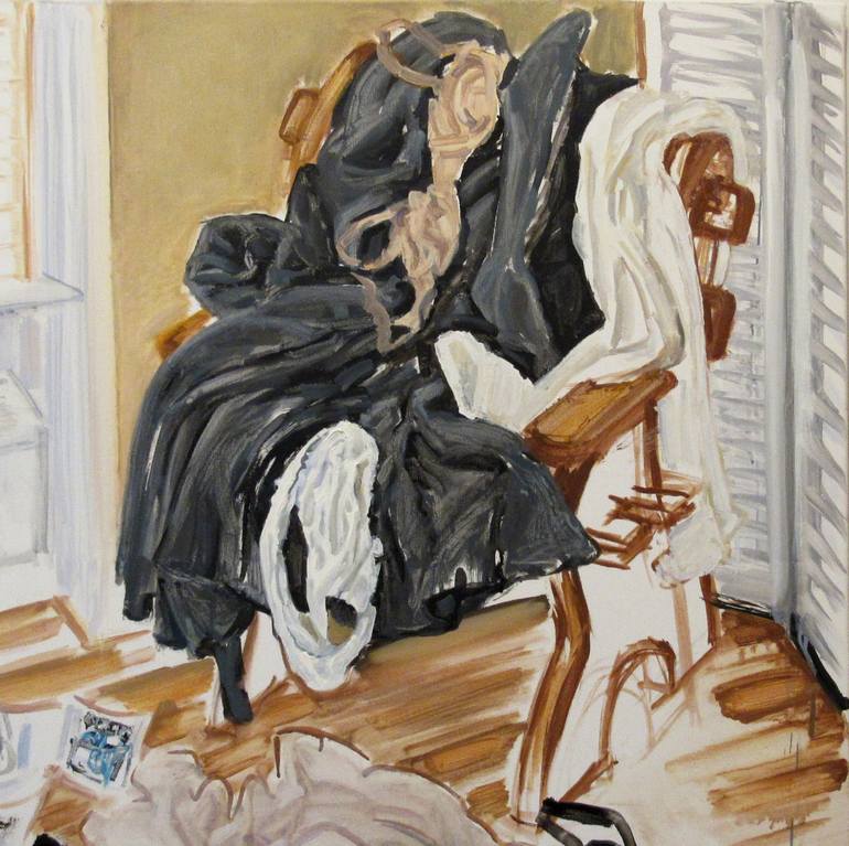 Original Interiors Painting by Elena Roginsky