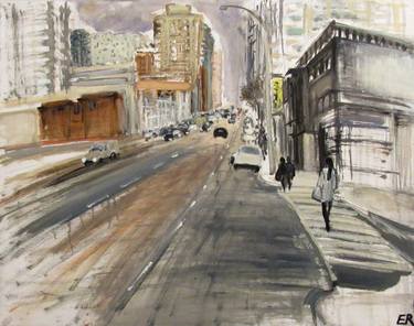 Original Cities Paintings by Elena Roginsky