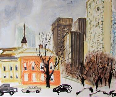 Original Cities Paintings by Elena Roginsky