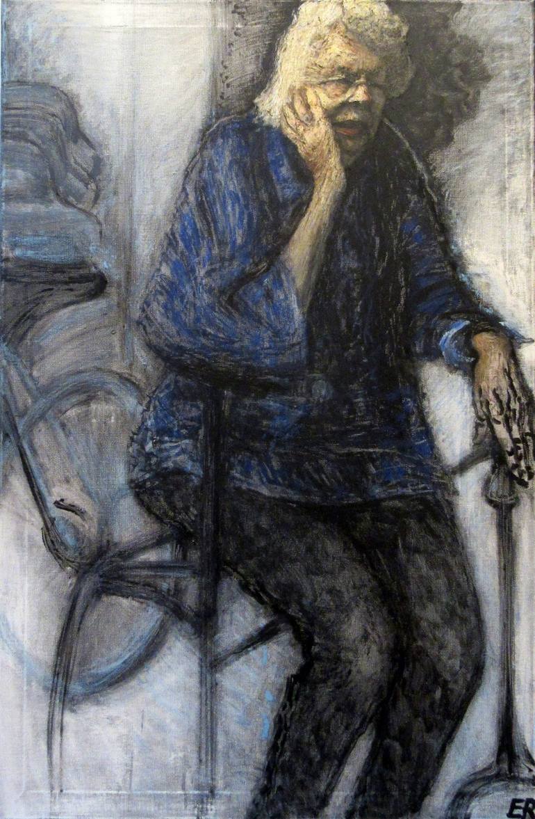 Original Figurative Portrait Paintings by Elena Roginsky
