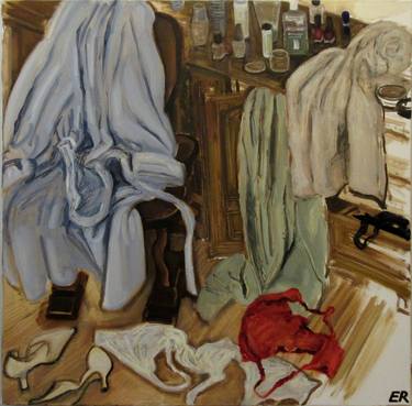 Original Figurative Still Life Paintings by Elena Roginsky