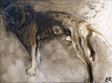 Original Dogs Paintings by Elena Roginsky