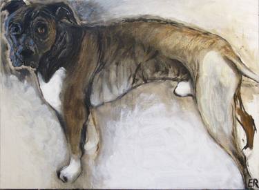 Original Dogs Paintings by Elena Roginsky