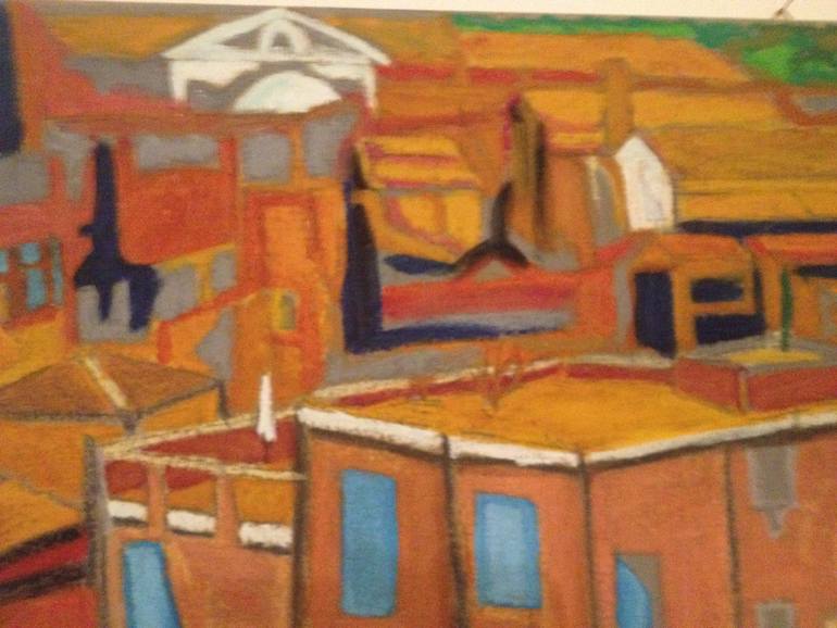 Original Abstract Expressionism Pop Culture/Celebrity Painting by Salvatore Macrì
