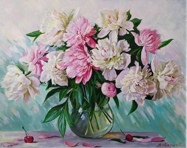 Original Floral Painting by Svetlana Vaveykina