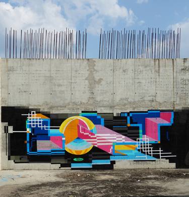 Print of Abstract Graffiti Paintings by Lost Optics