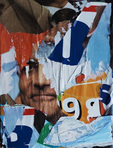 Original Pop Art Political Collage by Marco Dazzi