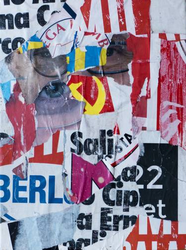 Original Pop Art Political Collage by Marco Dazzi