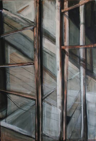 Print of Modern Architecture Paintings by Danielle Davidson
