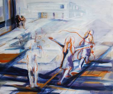 Print of Figurative Children Paintings by Danielle Davidson