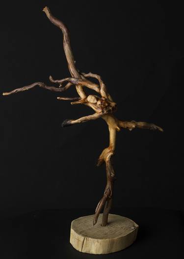 Original Abstract Performing Arts Sculpture by Hristo Todev