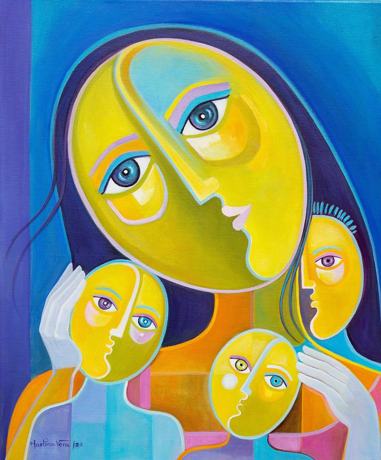 Mother # 13 Painting by Marlina Vera | Saatchi Art