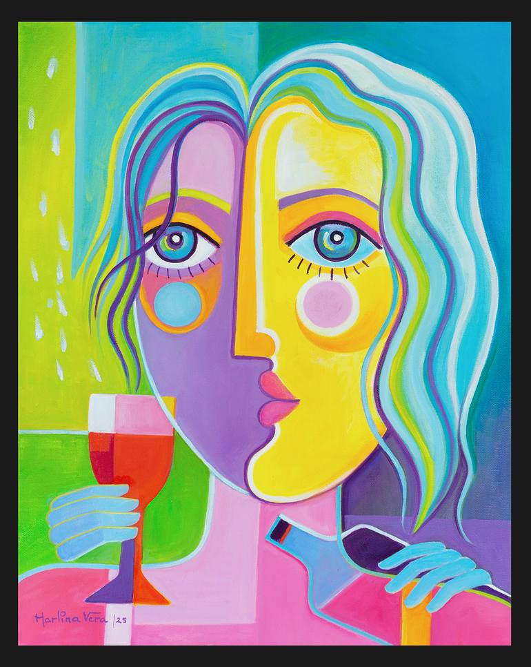 Original Contemporary Food & Drink Painting by Marlina Vera