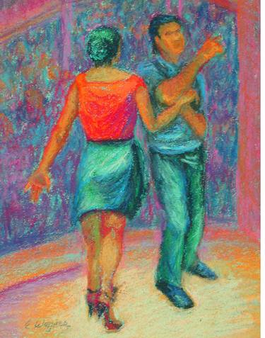 Print of Figurative People Paintings by Cindy Wagner