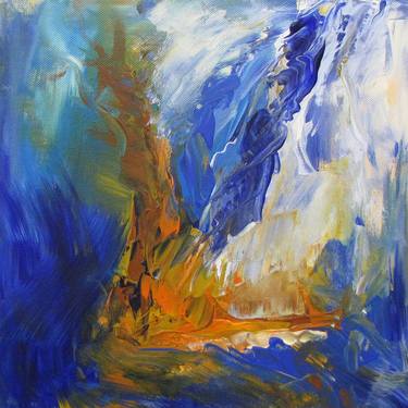 Original Abstract Landscape Paintings by Cindy Wagner