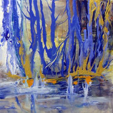 Original Abstract Landscape Paintings by Cindy Wagner