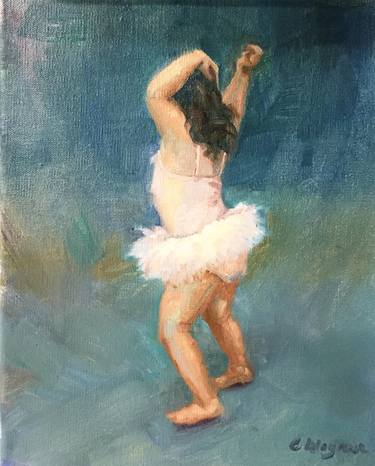 Original Figurative Kids Paintings by Cindy Wagner
