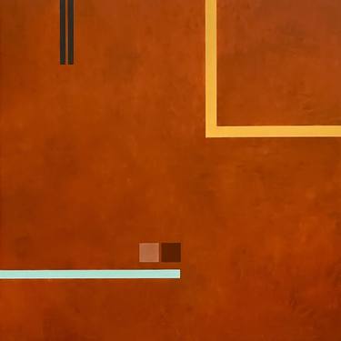 Original Abstract Expressionism Abstract Painting by Allan Gorman