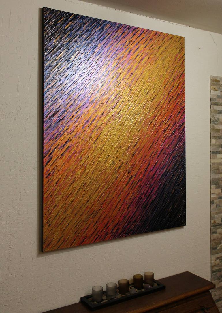 Original Abstract Painting by Jonathan Pradillon