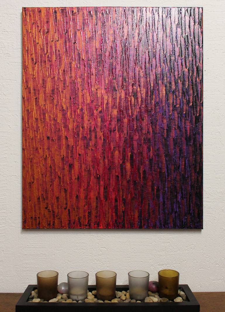 Original Abstract Expressionism Abstract Painting by Jonathan Pradillon