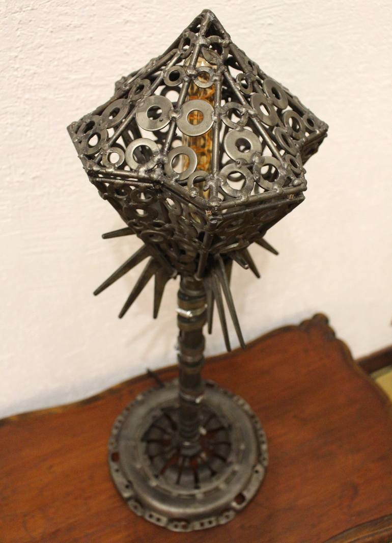 Original Abstract Light Installation by Jonathan Pradillon