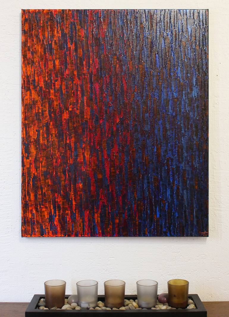 Original Abstract Painting by Jonathan Pradillon