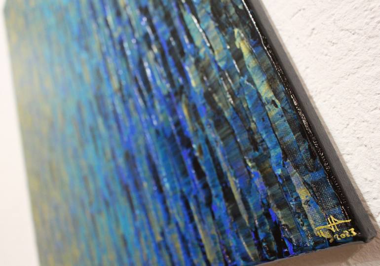 Original Abstract Expressionism Abstract Painting by Jonathan Pradillon