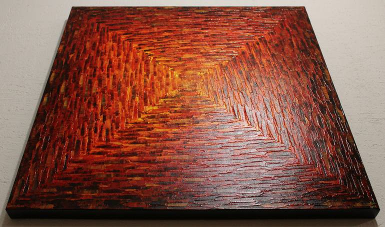Original Abstract Expressionism Abstract Painting by Jonathan Pradillon