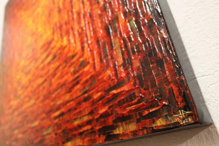 Original Abstract Expressionism Abstract Painting by Jonathan Pradillon