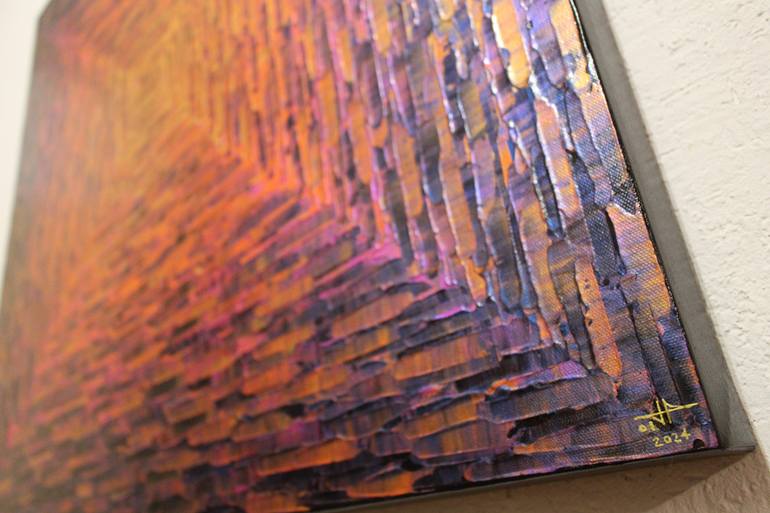 Original Abstract Expressionism Abstract Painting by Jonathan Pradillon