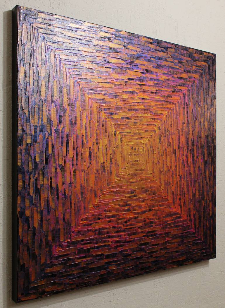 Original Abstract Expressionism Abstract Painting by Jonathan Pradillon