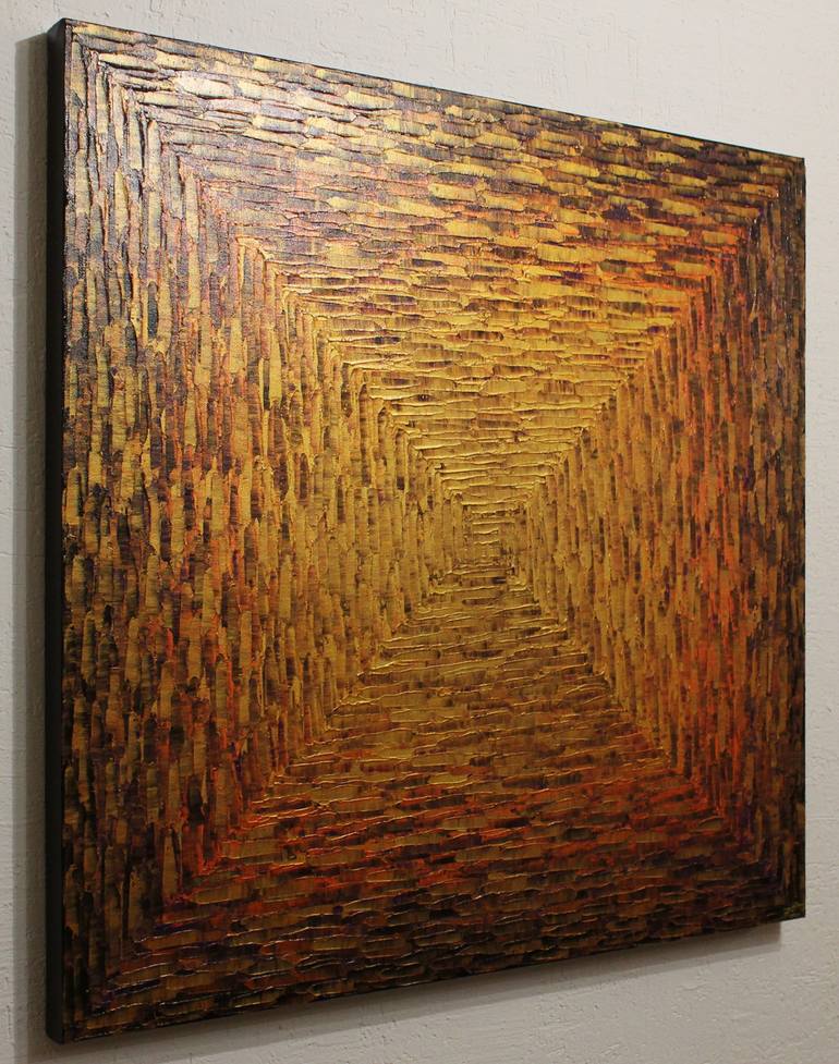 Original Abstract Expressionism Abstract Painting by Jonathan Pradillon